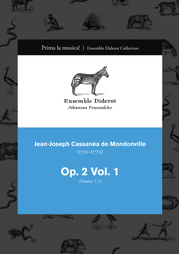 EDC014 Mondonville op. 2, vol. 1