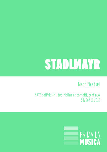 Stadlmayr: Magnificat a4